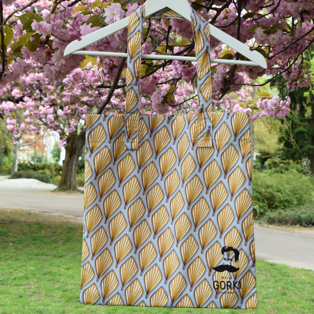Odeeh Tasche mit gelben und blauen Blättern