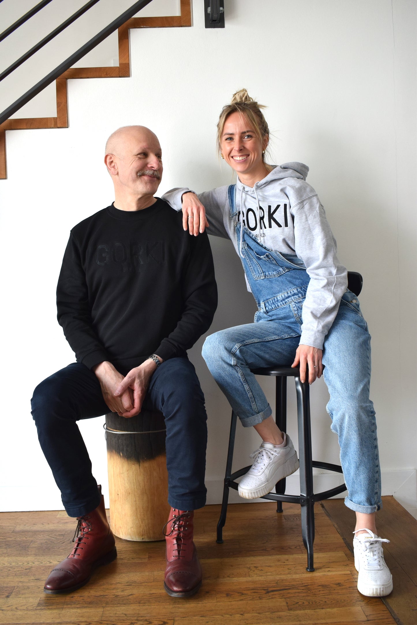 Unisex Sweater mit gesticktem GORKI Logo